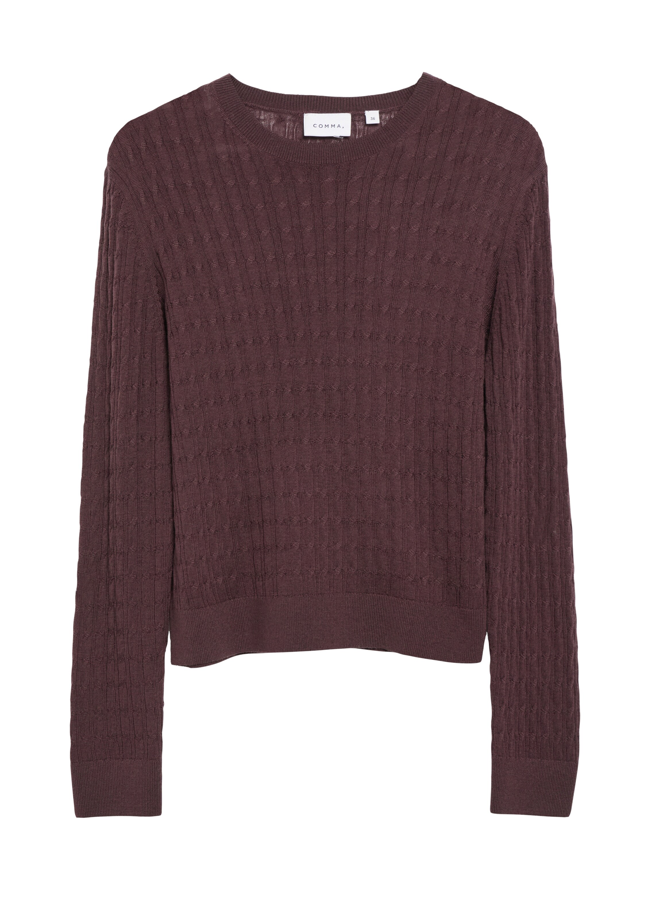 COMMA Pullover in Lila: Vorderseite