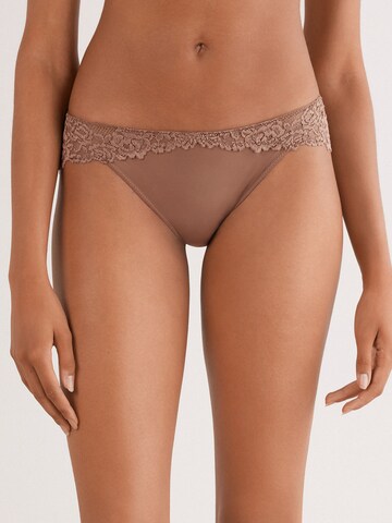 INTIMISSIMI Slip in Braun: Vorderseite
