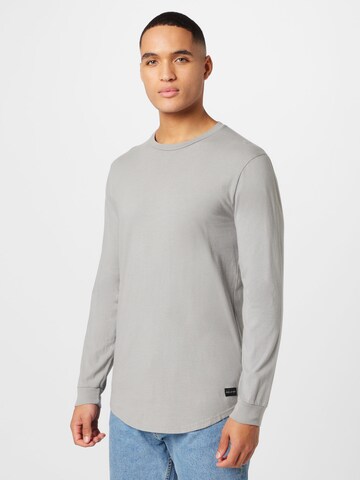 T-Shirt HOLLISTER en gris : devant