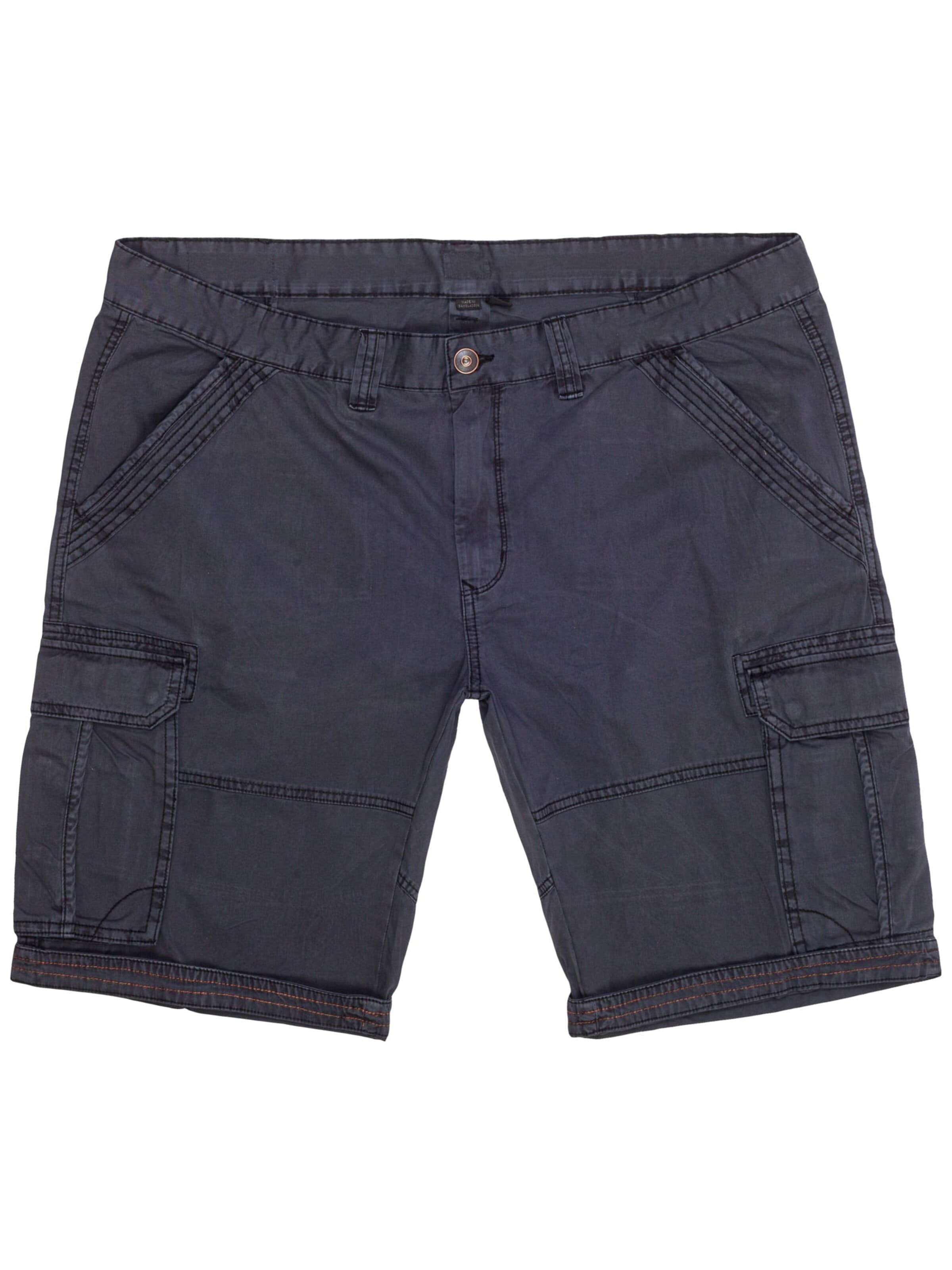Lavecchia Loosefit Cargohose 'LV-66 Übergrößen'‌‌‌‌‌‌ in Grau: Vorderseite
