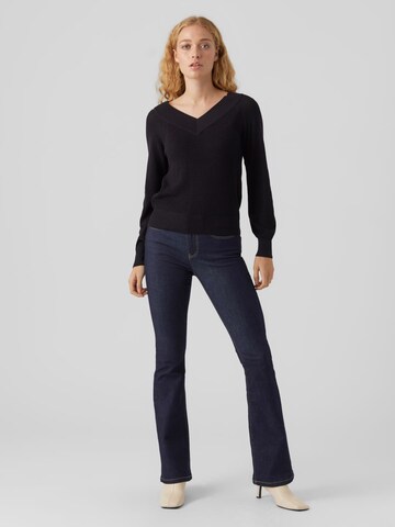 VERO MODA Sweter 'New Lexsun' w kolorze czarny