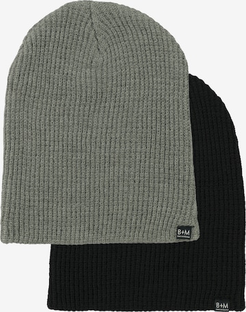 pilka Bickley + Mitchell Amsterdam Megzta kepurė: priekis