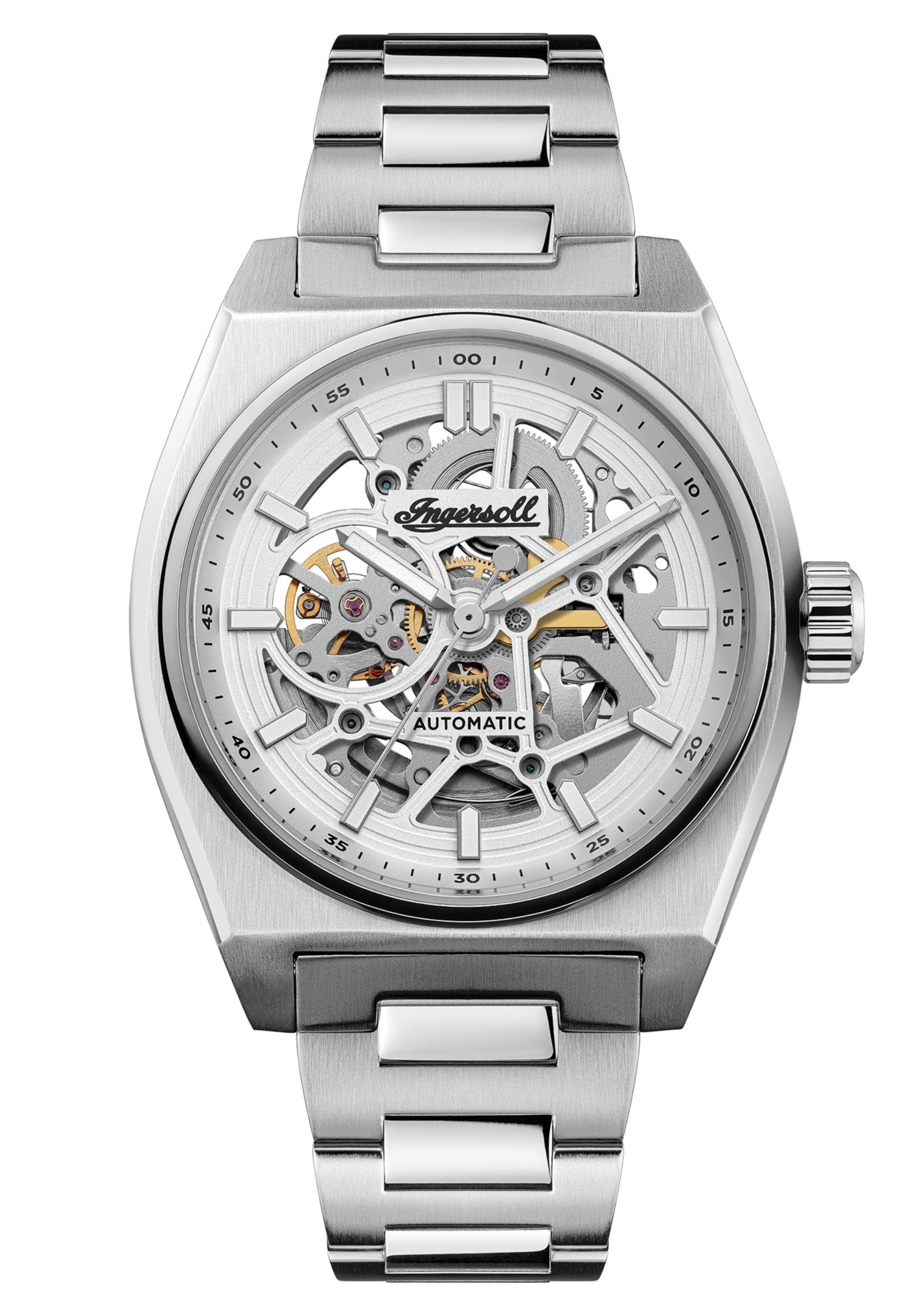 INGERSOLL Analoguhr 'The Vert' in Silber: Vorderseite