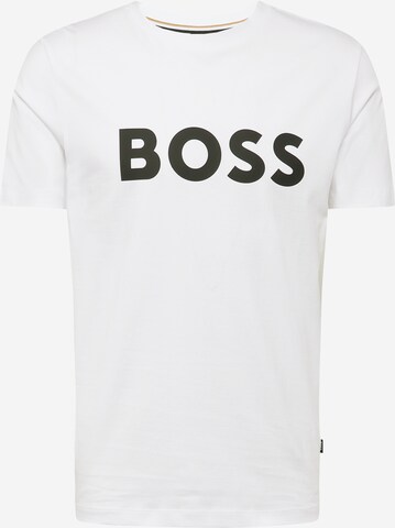 BOSS Bluser & t-shirts 'Tiburt' i hvid: forside