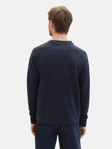 TOM TAILOR - Sweatshirt em azul