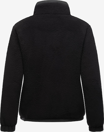 Ragwear Fleece Jacket 'Nordicka' in Black
