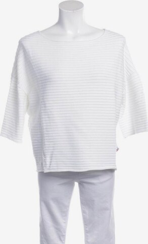 LIEBLINGSSTÜCK Sweatshirt & Zip-Up Hoodie in M in White: front