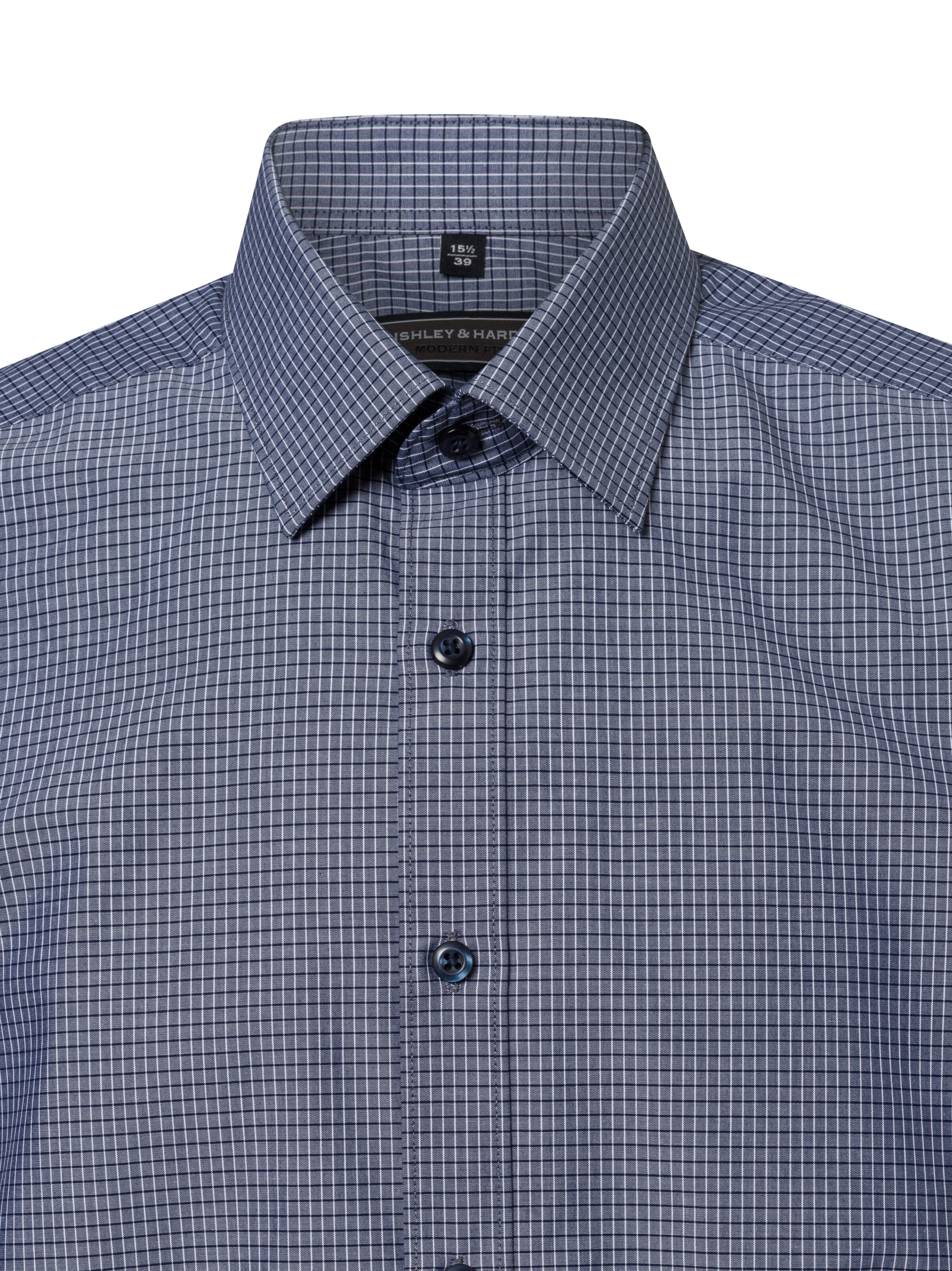 Finshley & Harding Regular Fit Hemd in Grau