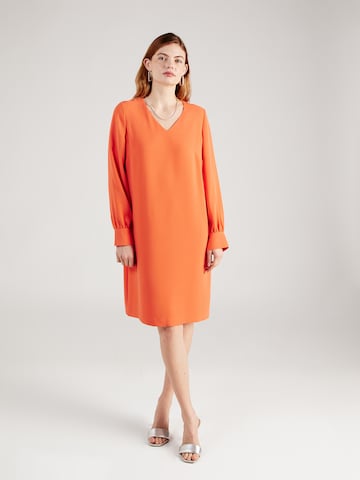 COMMA Dress in Orange: front