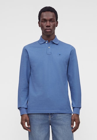 T-Shirt Hackett London en bleu : devant