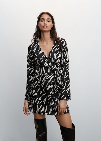 Robe 'Inka' MANGO en noir : devant