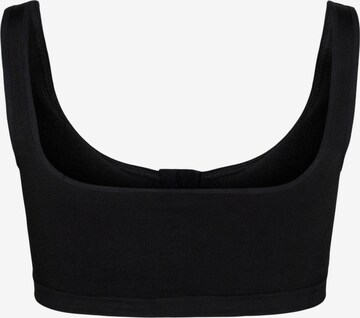 Devoted by Zizzi Bandeau BH in Schwarz