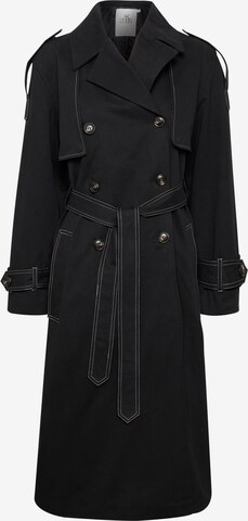 KAREN BY SIMONSEN Демисезонное пальто 'Jen' в Черный: спереди