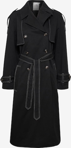 KAREN BY SIMONSEN Between-seasons coat 'Jen' in Black: front