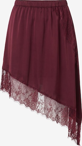 MIAMODA Skirt in Red: front