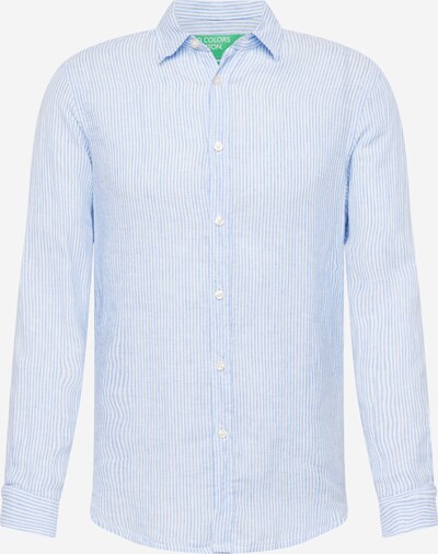 UNITED COLORS OF BENETTON Skjorta i ljusblå / off-white, Produktvy