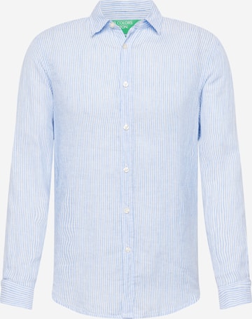 UNITED COLORS OF BENETTON Regular fit Overhemd in Blauw: voorkant