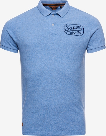 Superdry Shirt in Blau: front