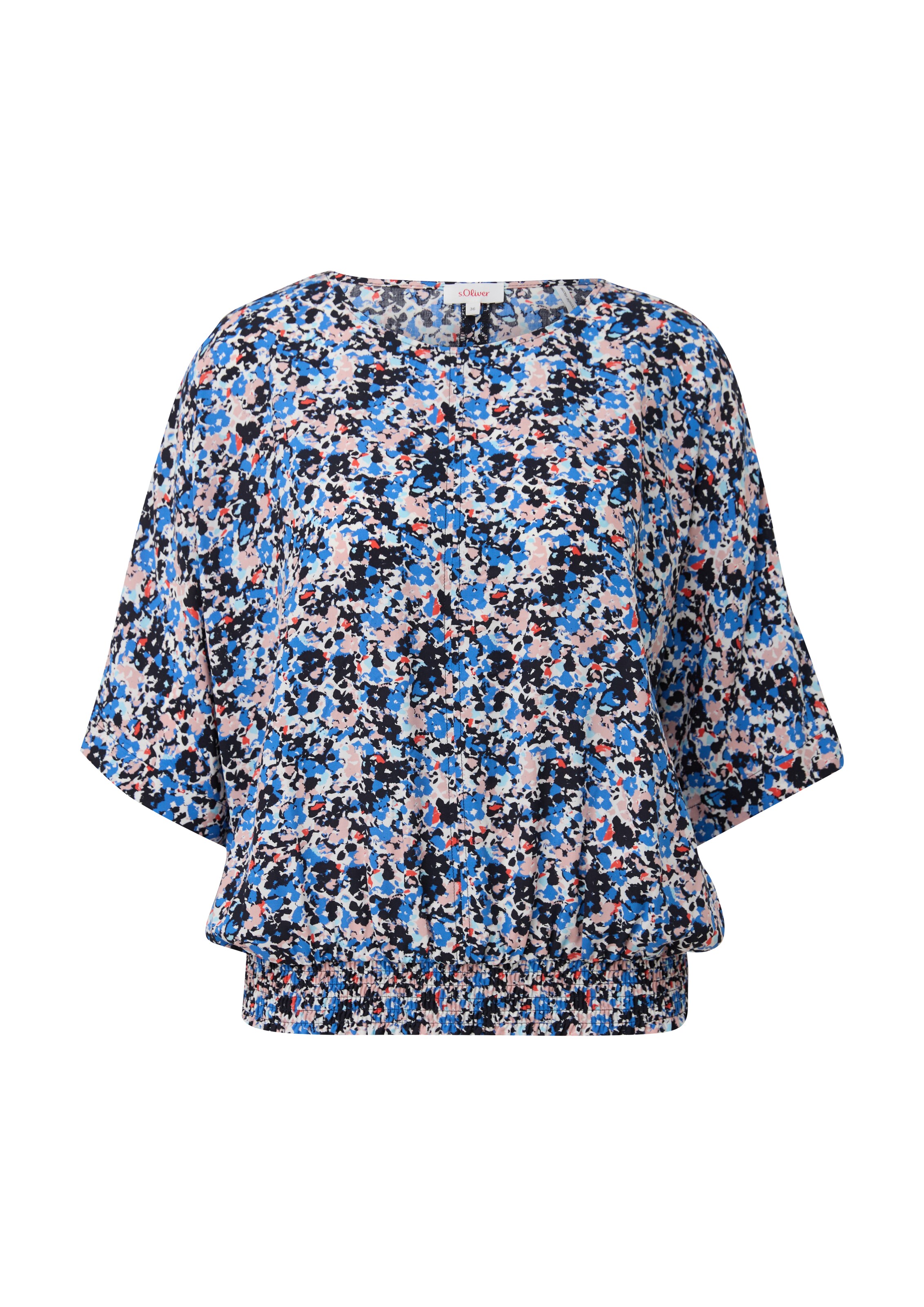 s.Oliver Bluse in Blau: Vorderseite