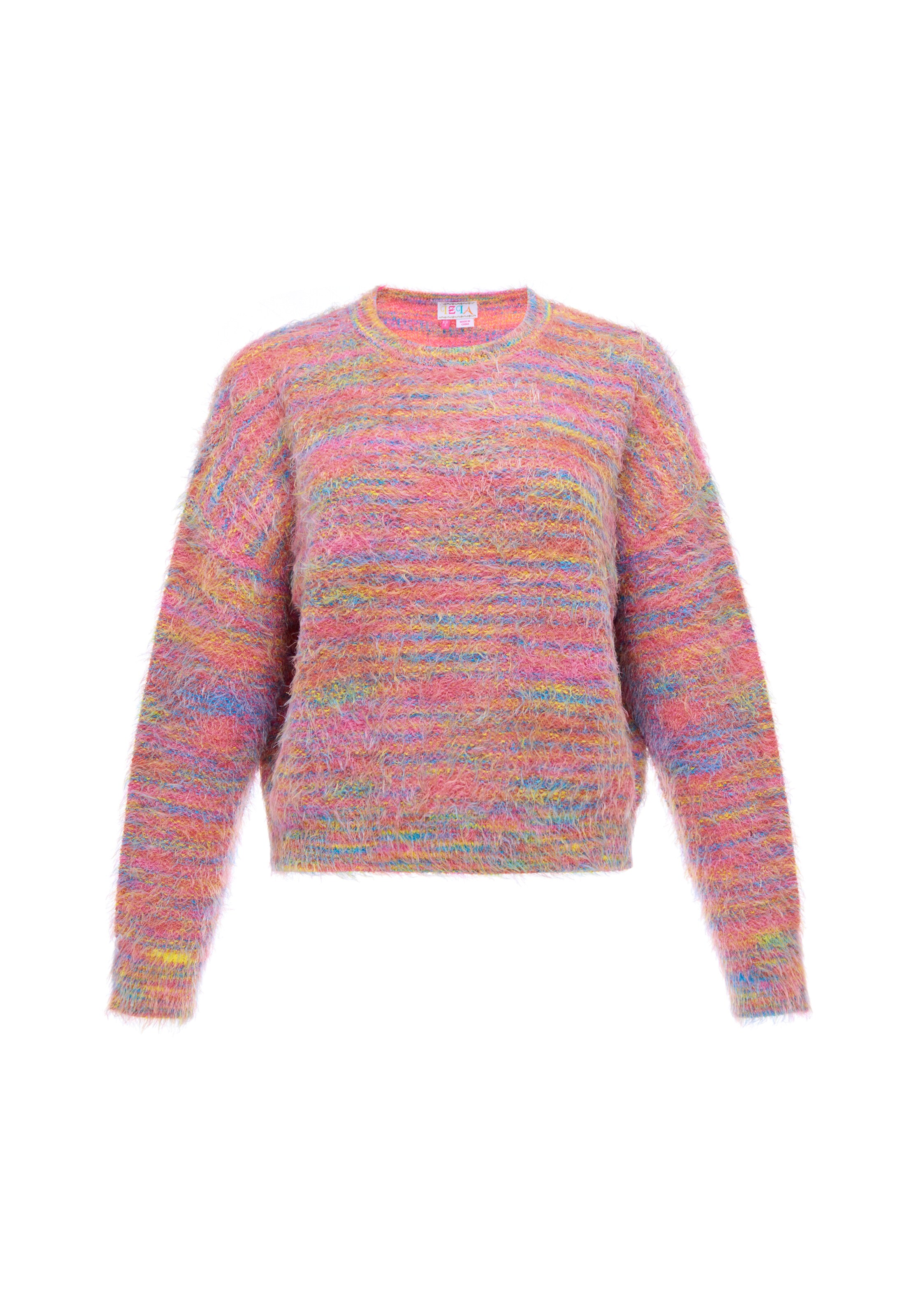 IZIA Trui in Roze: voorkant