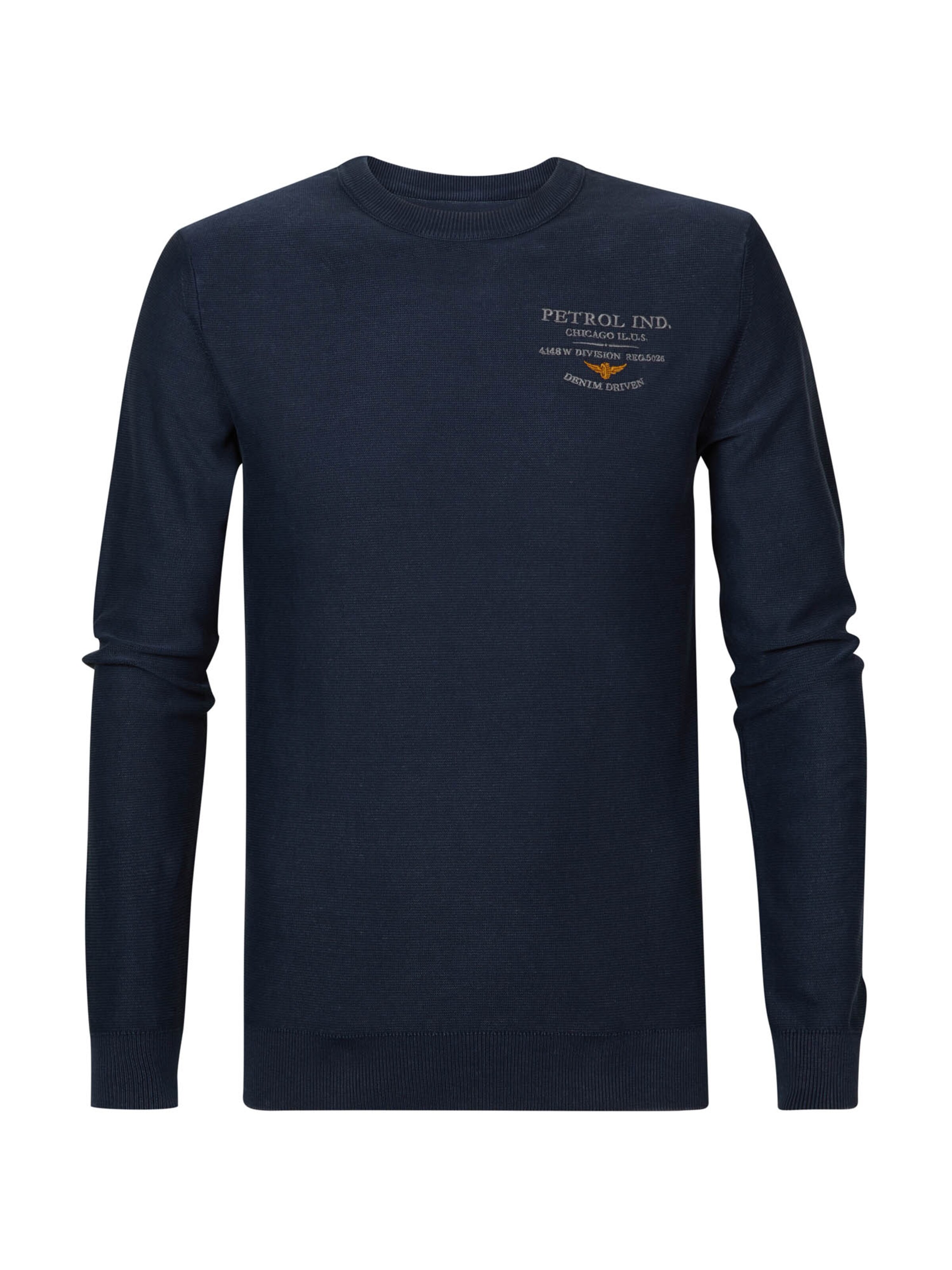 Petrol Industries Pullover 'Barlett' i blå: forside