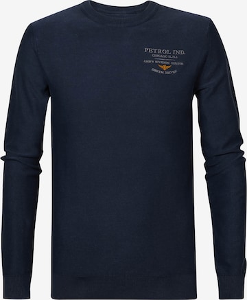 Petrol Industries Sweater 'Barlett' in Blue: front