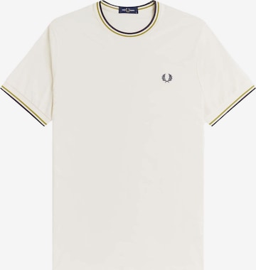 Fred Perry Shirt in Beige: front