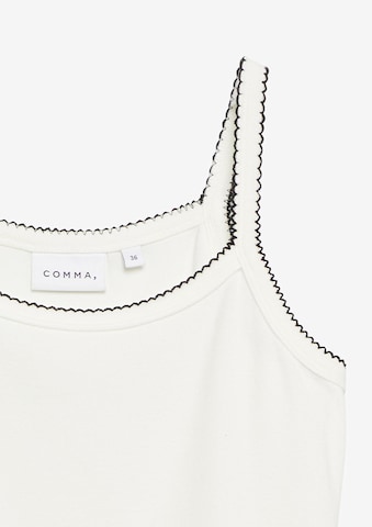 Haut COMMA en blanc