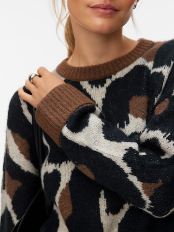 VERO MODA Sveter - Hnedá