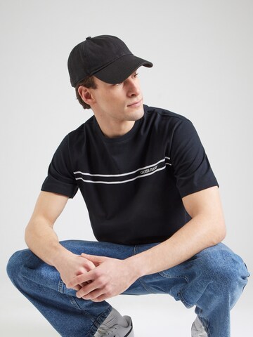 GUESS JEANS Koszulka w kolorze czarny: przód