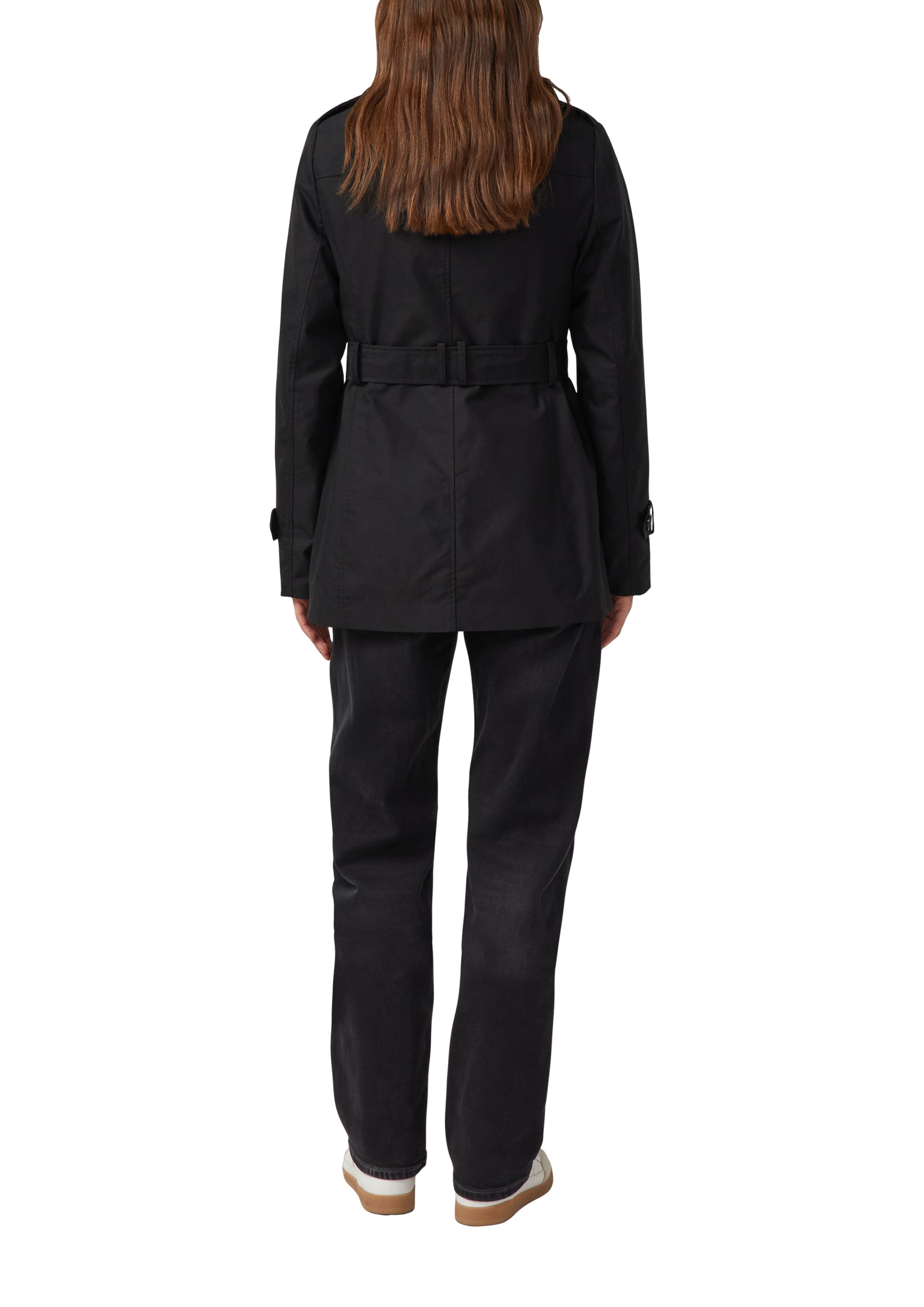 s.Oliver Tussenmantel in Zwart