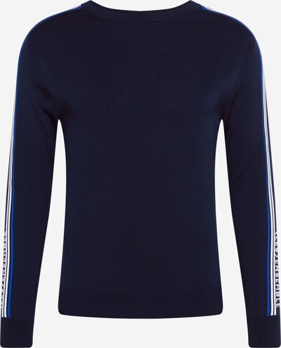 Pulover 'TURBO' River Island pe albastru / bleumarin / alb, Vizualizare produs