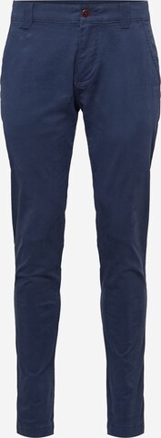 Coupe slim Pantalon chino 'Scanton' Tommy Jeans en bleu : devant