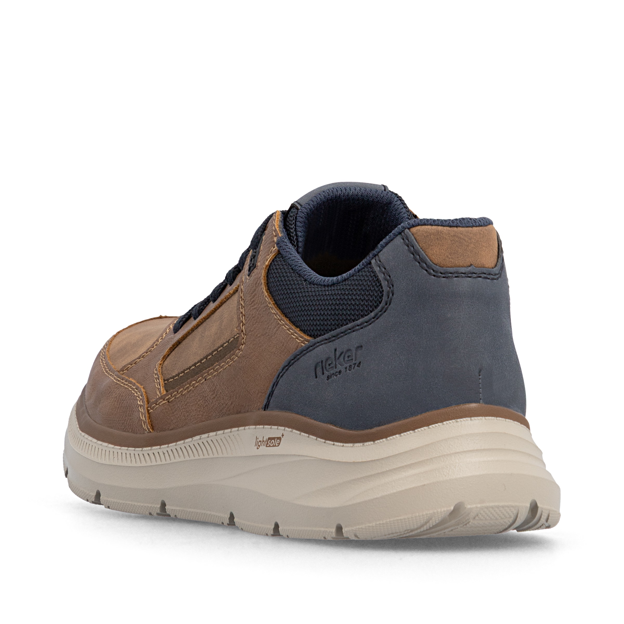Chaussure de sport à lacets Rieker en marron