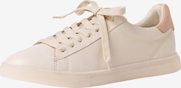 TAMARIS Sneakers laag in Beige: voorkant