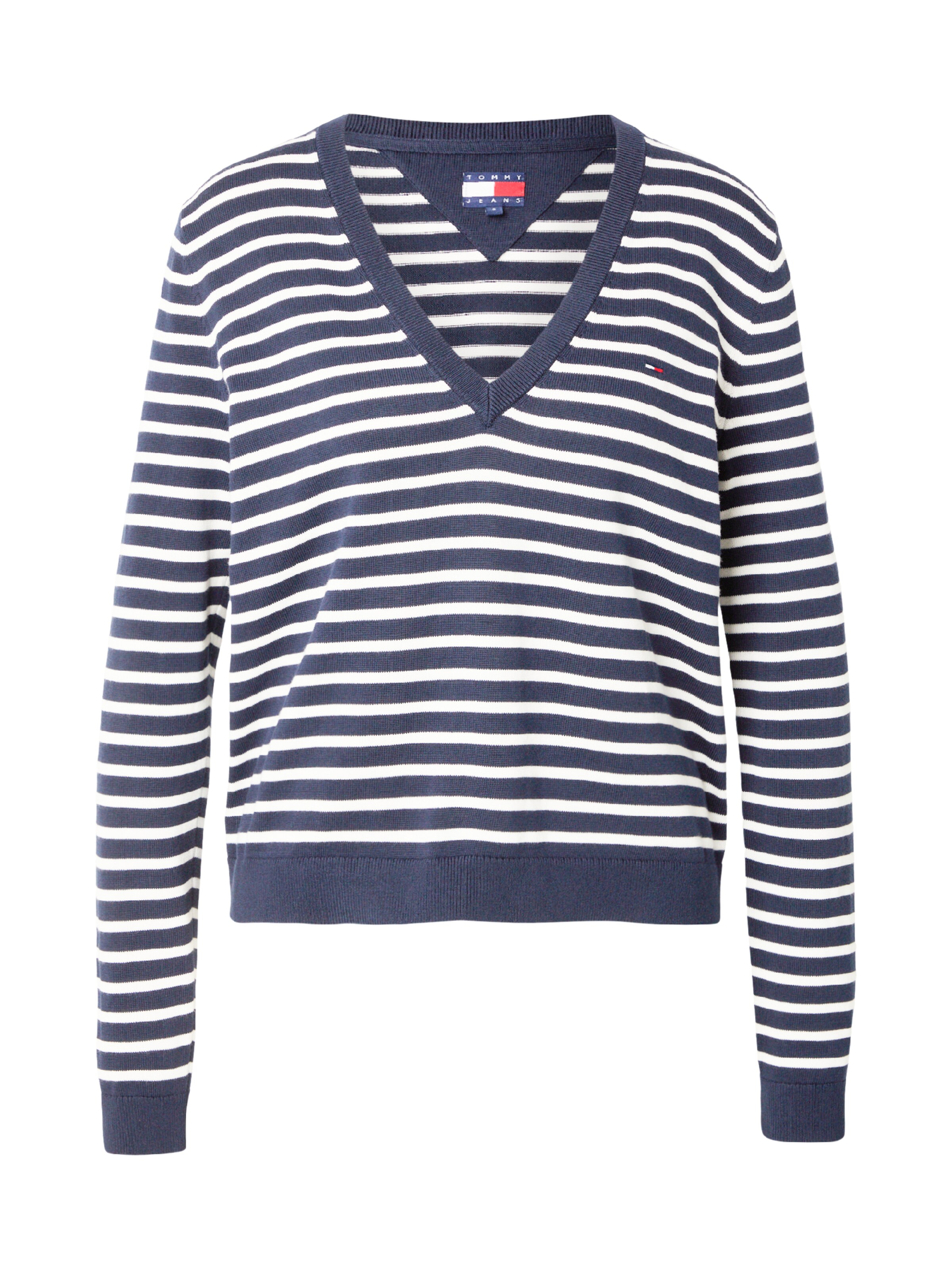 Tommy Jeans Neulepaita 'ESSENTIAL' koossa XXS värissä laivastonsininen / valkoinen, Tuotenäkymä