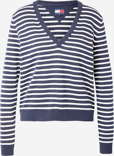 Tommy Jeans Neulepaita 'ESSENTIAL' koossa XXS värissä laivastonsininen / valkoinen, Tuotenäkymä