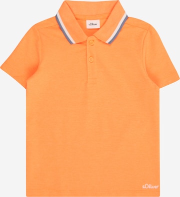 s.Oliver Shirt in Orange: Vorderseite