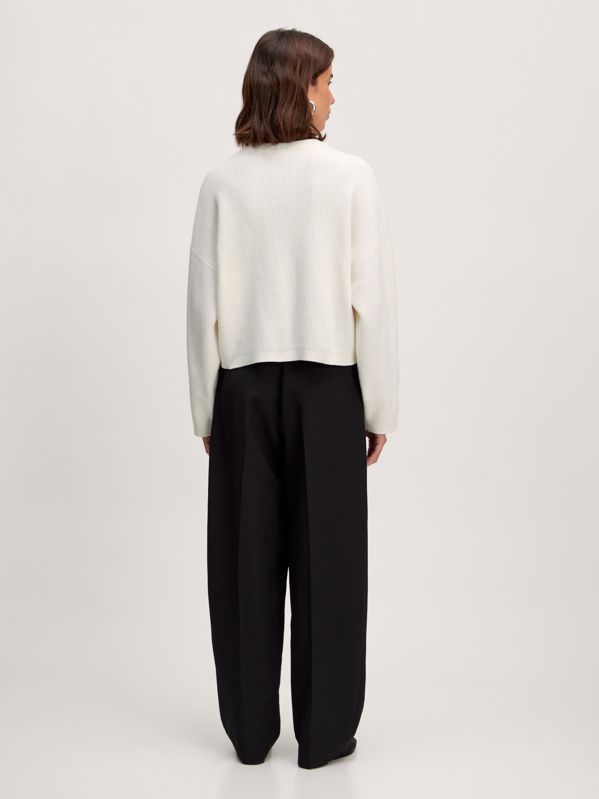 EDITED Producten Gebreid vest 'Llleana' Wit