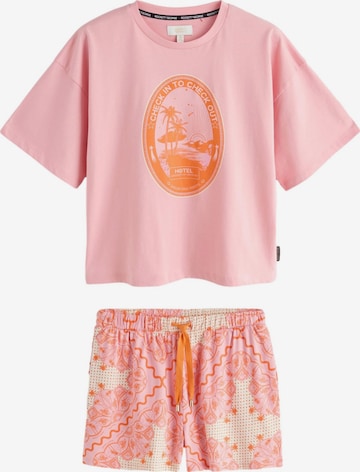 Rockett St George Pyjamashortsit värissä vaaleanpunainen: etupuoli