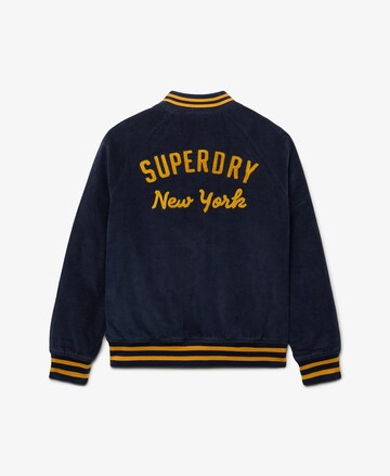 Superdry & Co Between-season jacket 'VARSITY' in Blue