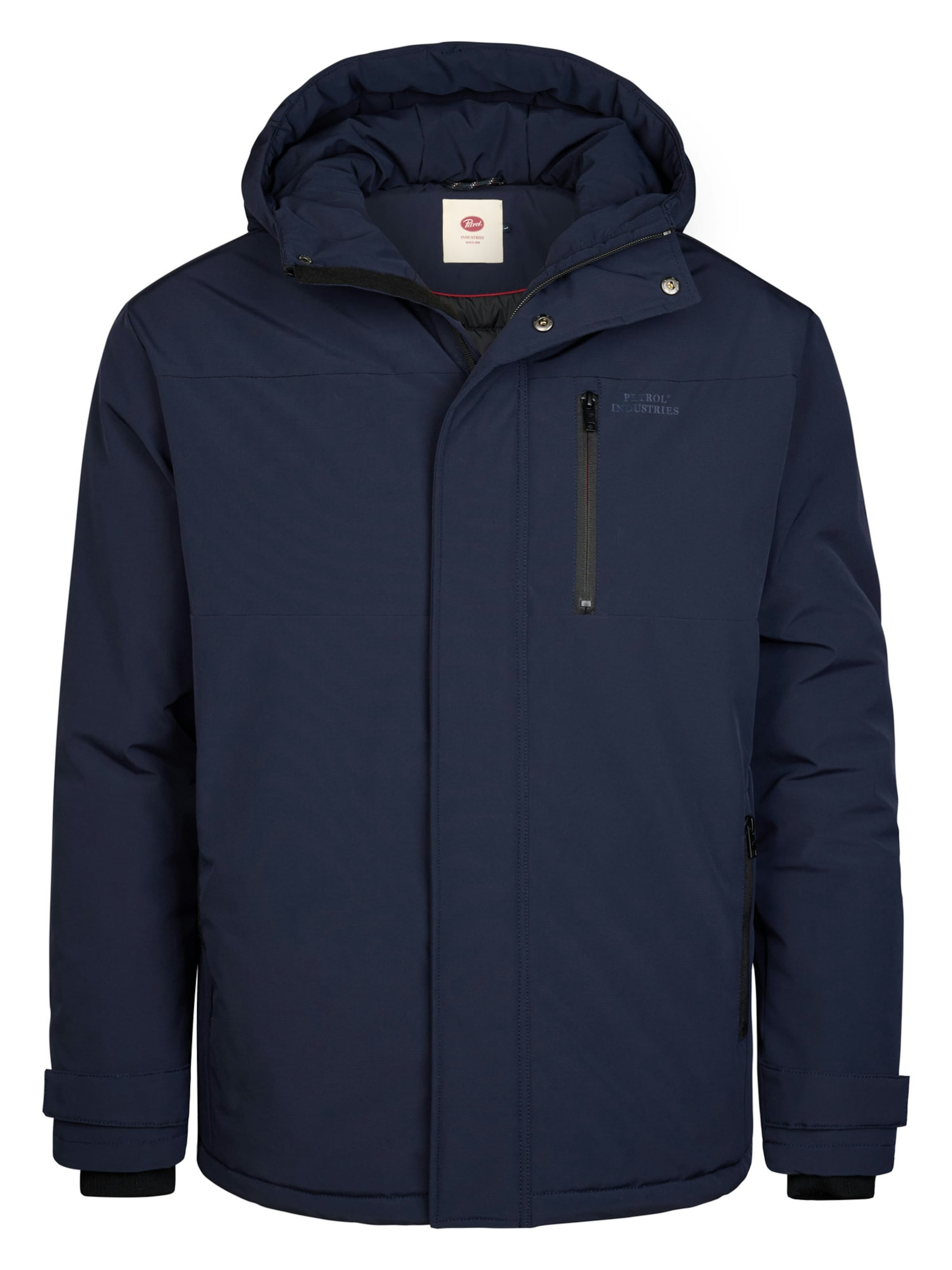 Petrol Industries Winter jacket in Blue: front