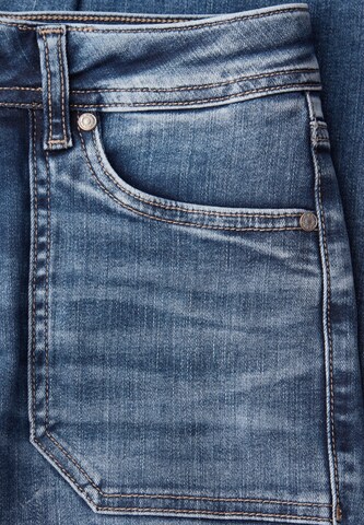 STREET ONE Boot cut Jeans in Blue