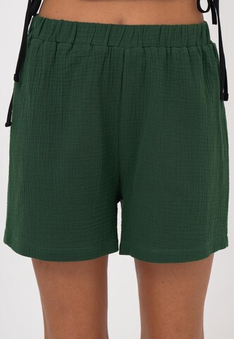 FRESHLIONS Regular Shorts in Grün