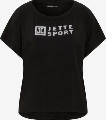 Jette Sport T-Shirt in Schwarz: predná strana