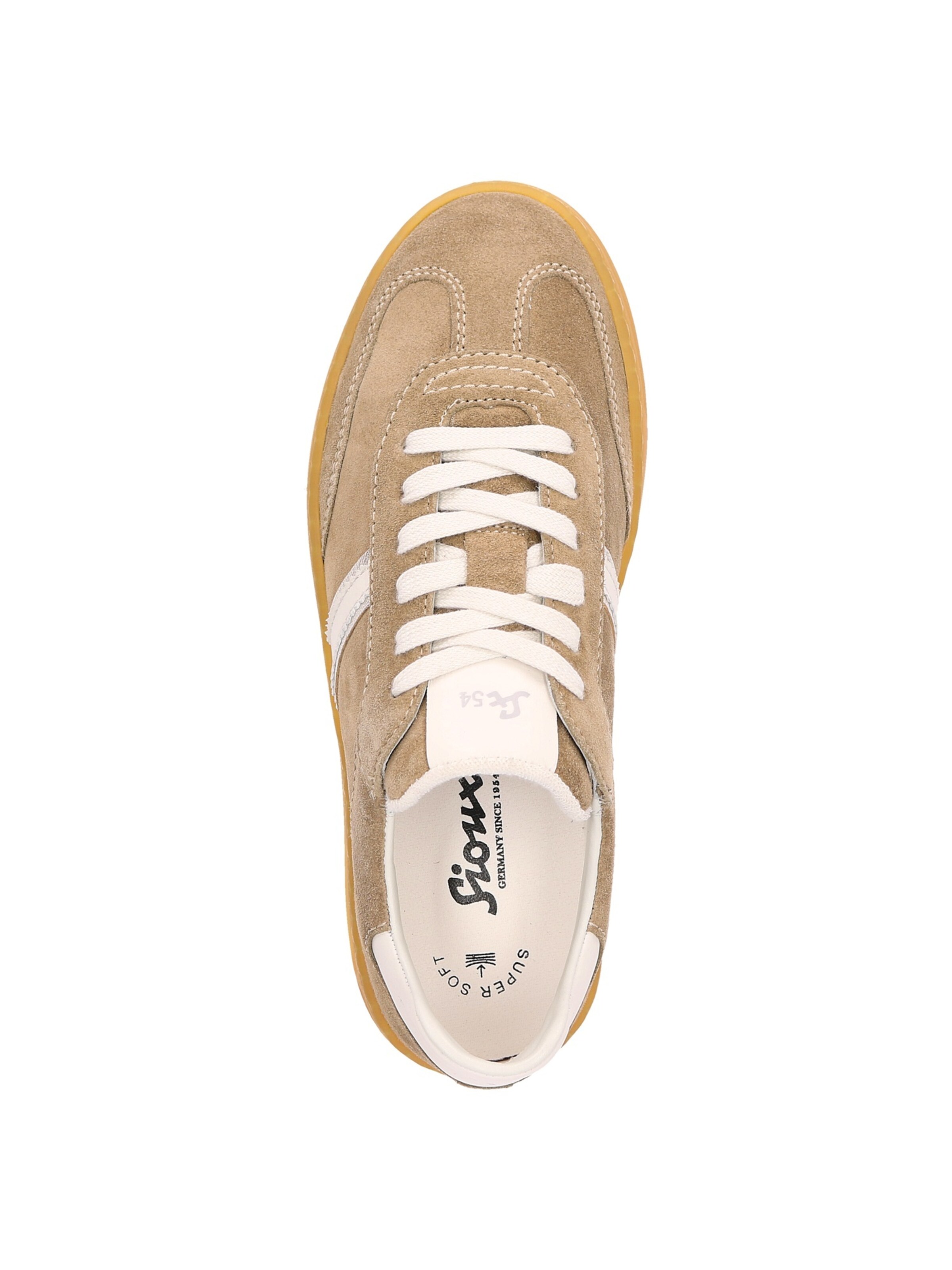 SIOUX Sneakers ' Tedroso-DA-707 ' in Beige