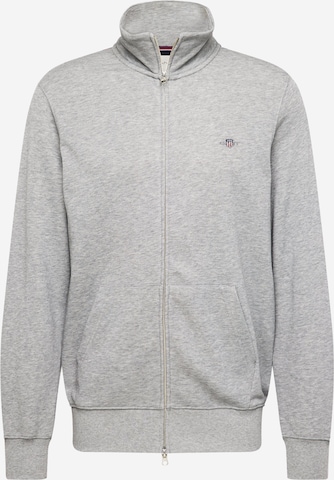 GANT Sweatjacke in Grau: predná strana