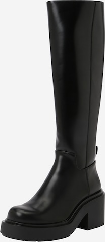 Monki Boots in Black: front