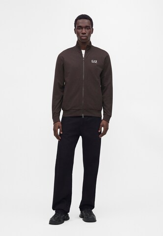 EA7 Emporio Armani Sweatjakke i brun