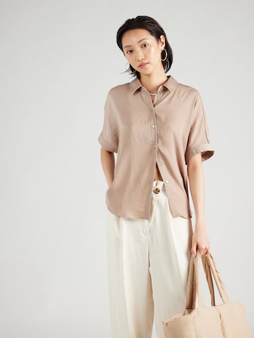 VERO MODA - Blusa 'KATRINE' en beige